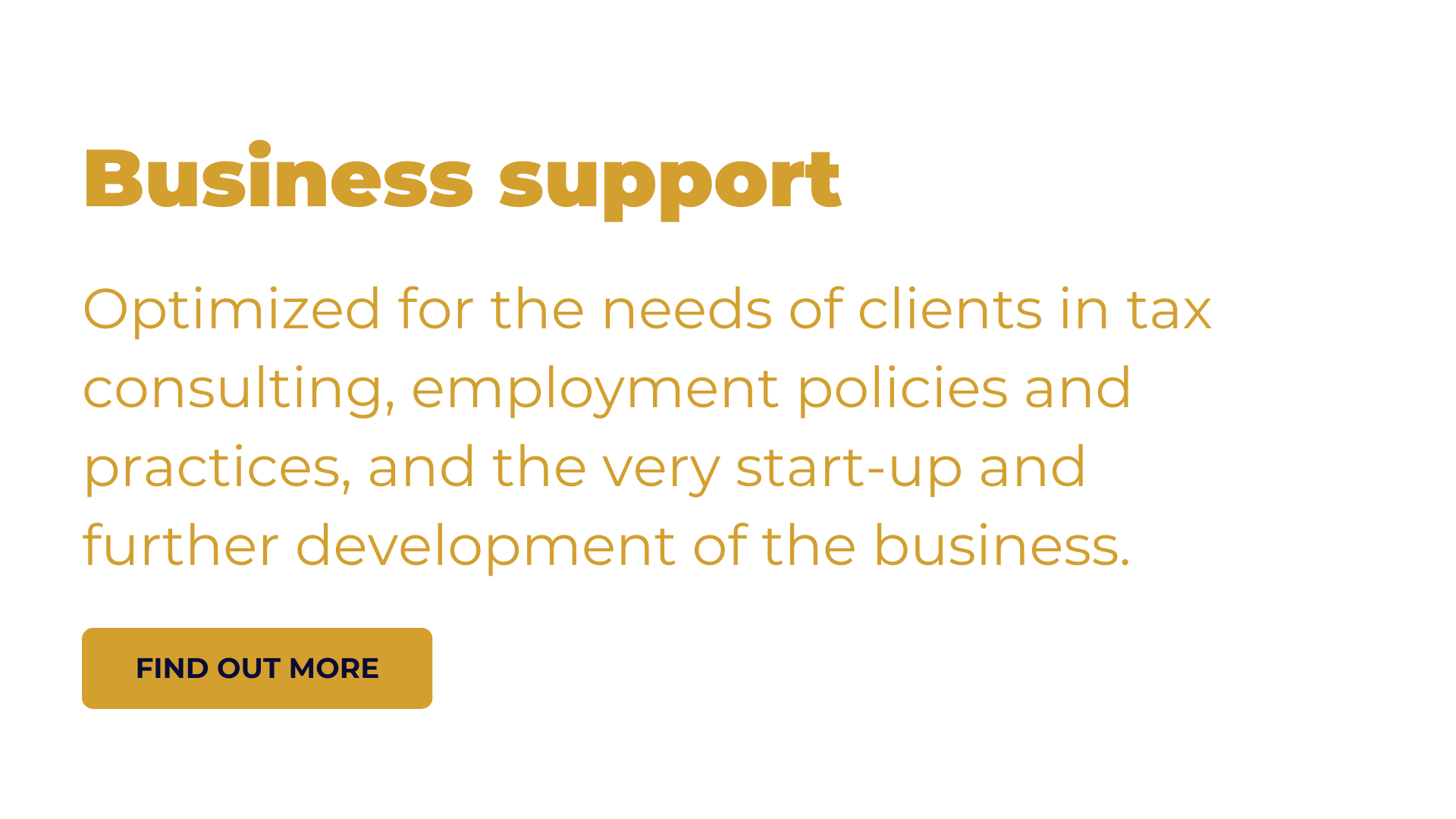 Business support