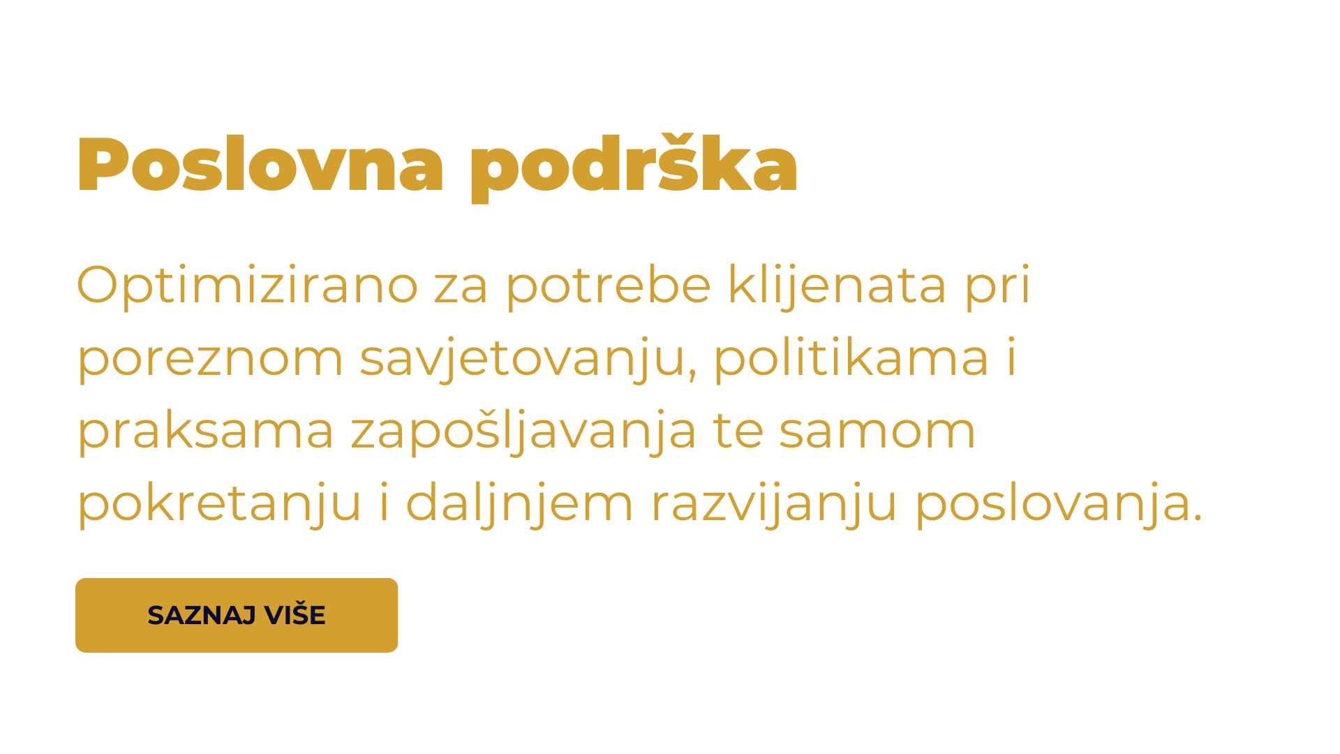 Poslovna podrška
